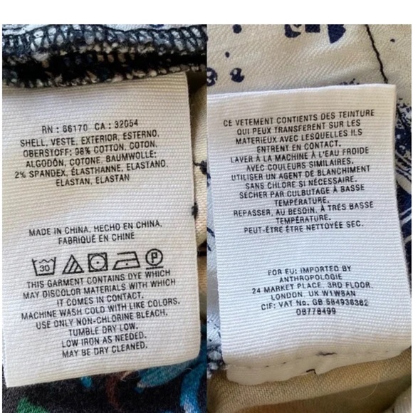 Anthropologie Pilcro & The Letterpress Mid Rise Skinny Jeans - Picture 9 of 10